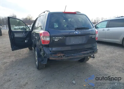2015 Subaru Forester 2.5I Premium из США, поврежденный, VIN JF2SJADC9FH538840